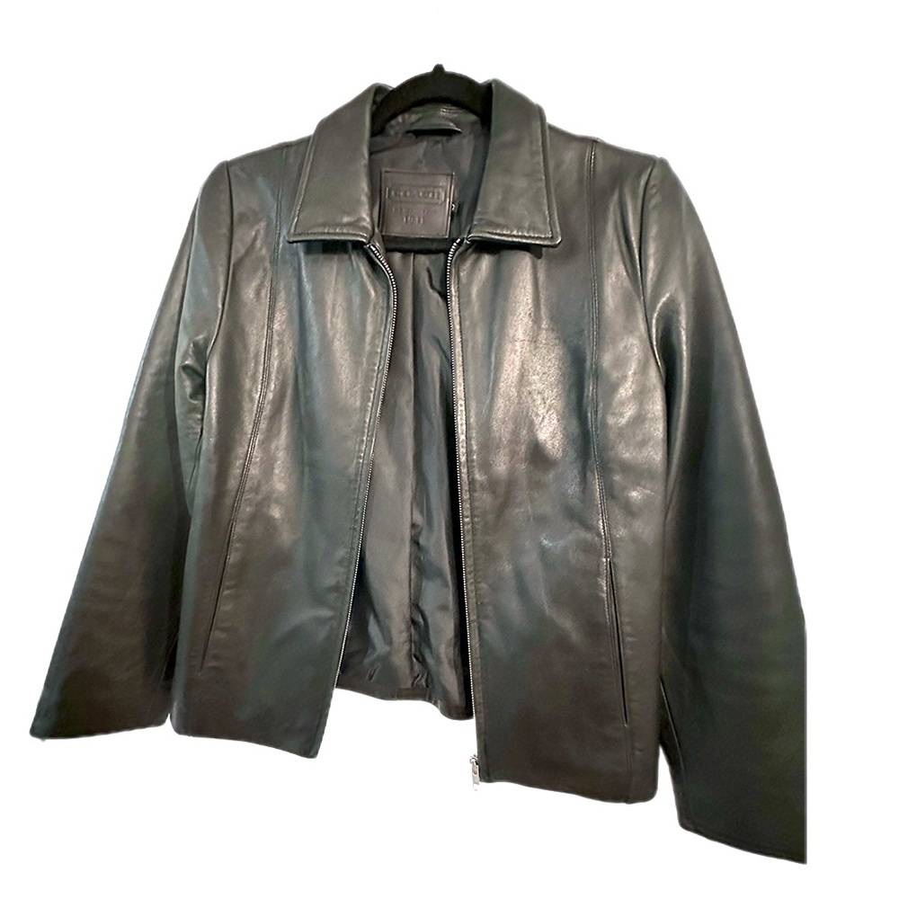 Coach Genuine Leather Jacket - Slim